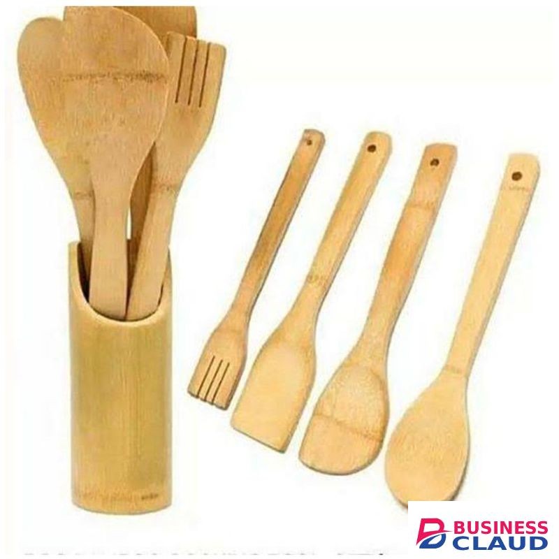 Bamboo Mwiko Set – 5 Pieces