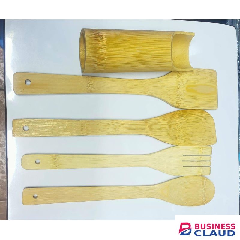 Bamboo Mwiko Set – 5 Pieces