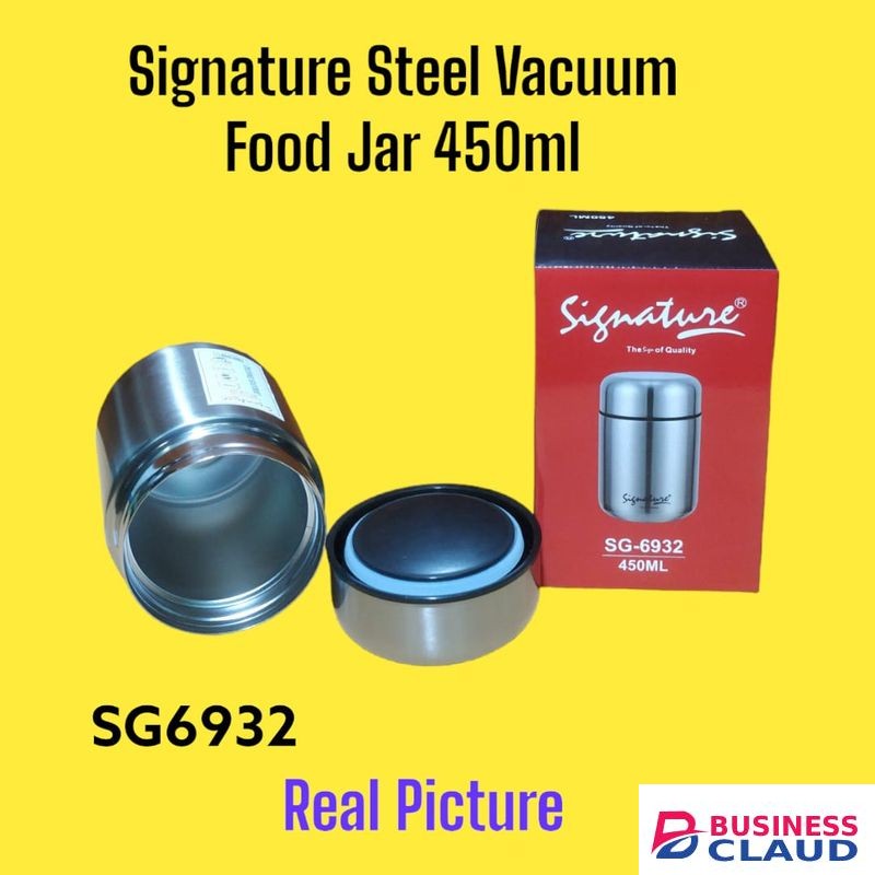 Signature Stainless Steel Vacuum Food Jar 450ml 1pc