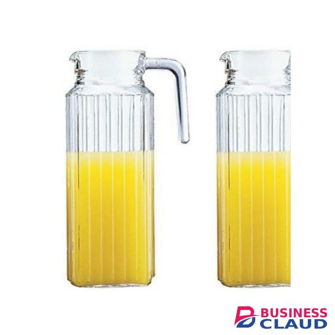 2 Pcs Of Glass Jugs With Lids