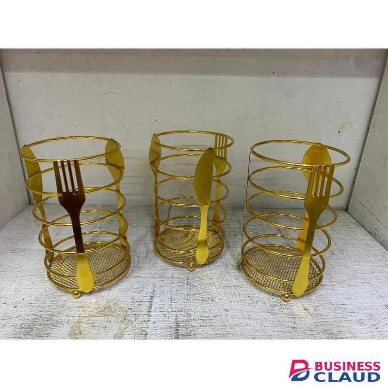 Spoon holder Gold 1pc