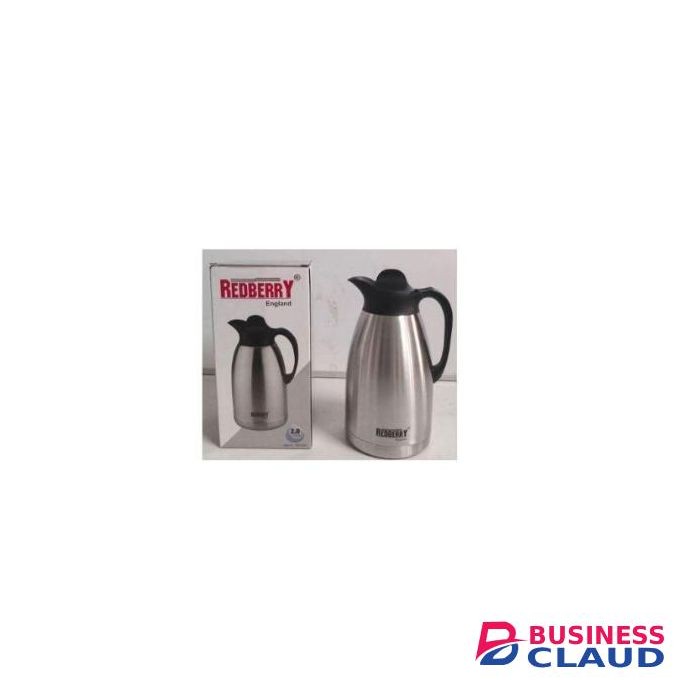 Redberry 3 Ltr Unbreakable Vacuum Flask Double Layer Stainless Steel Silver Thermos Flask