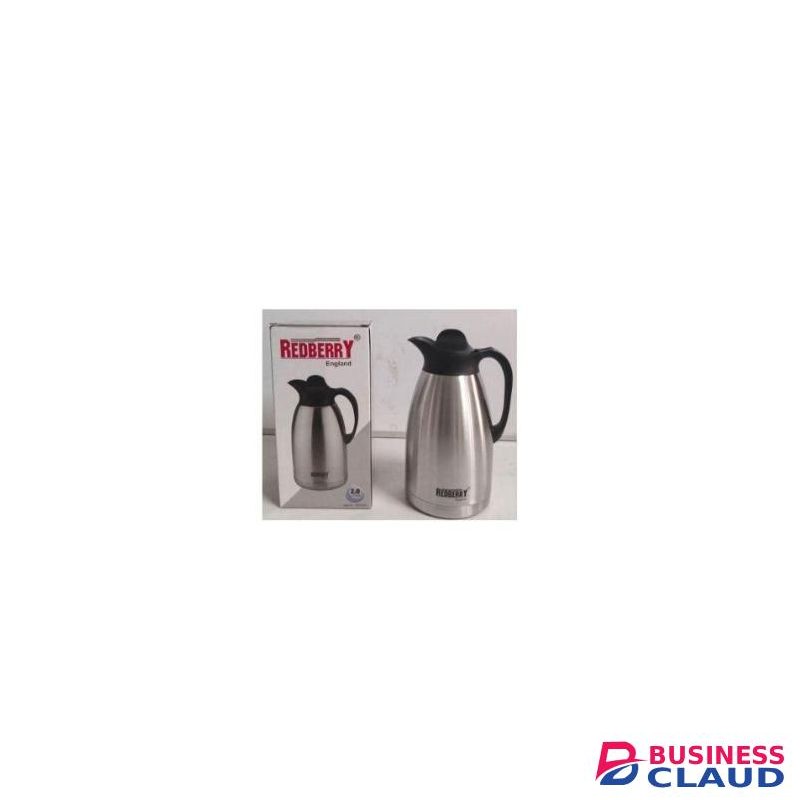 Redberry 3 Ltr Unbreakable Vacuum Flask Double Layer Stainless Steel Silver Thermos Flask