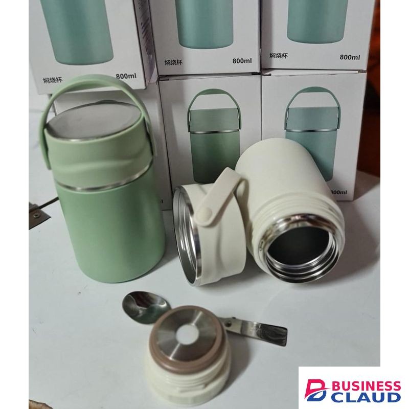 1000ml Infinite Food Flask With Foldable Spoon