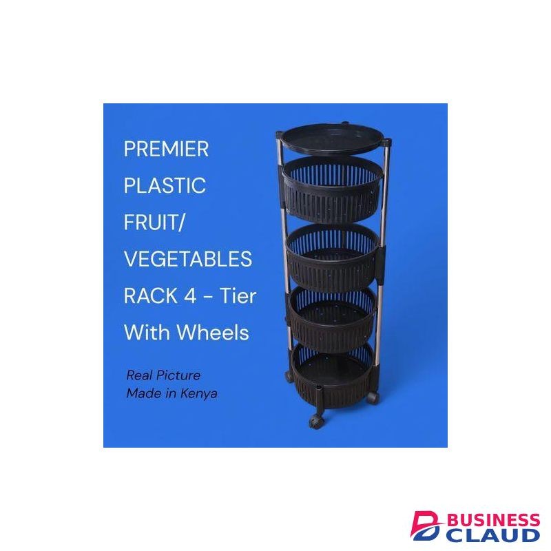 Premier 4 Tier Vegetable Rack Fruit Rack
