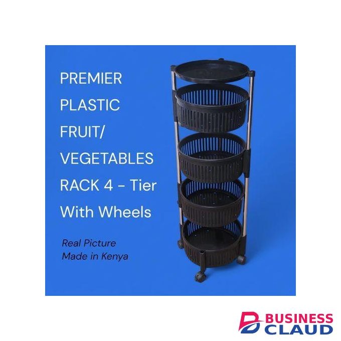 Premier 4 Tier Vegetable Rack Fruit Rack