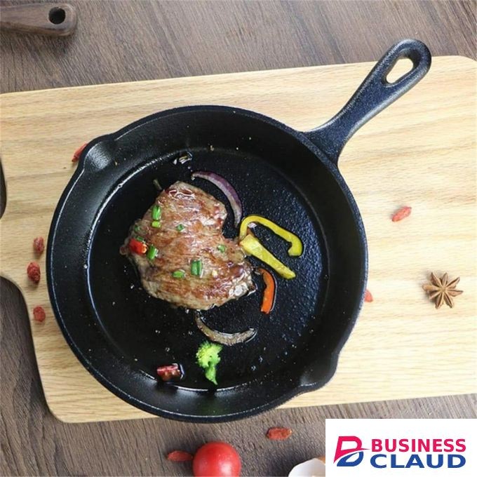 Cast Iron Skillets Heavy Gauge Frying Pan 30cm