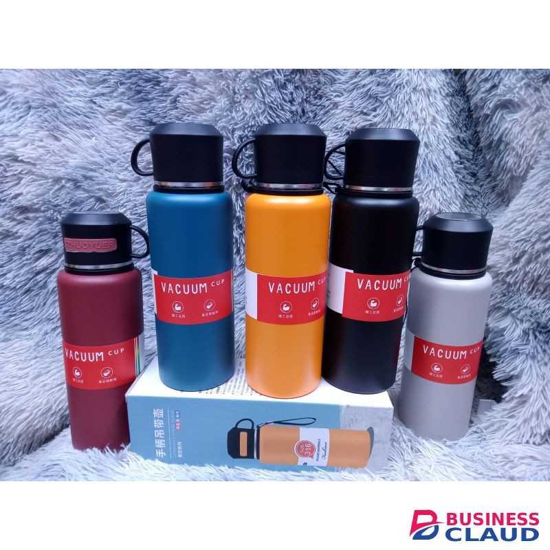 800ml Premium Stainless Steel Vacuum Flask – Large Capacity Insulated Water Bottle for Hot & Cold Drinks with Easy-Carry Handle Lid