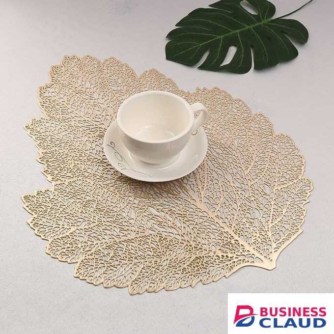 PVC Leaf Shape Table Mats