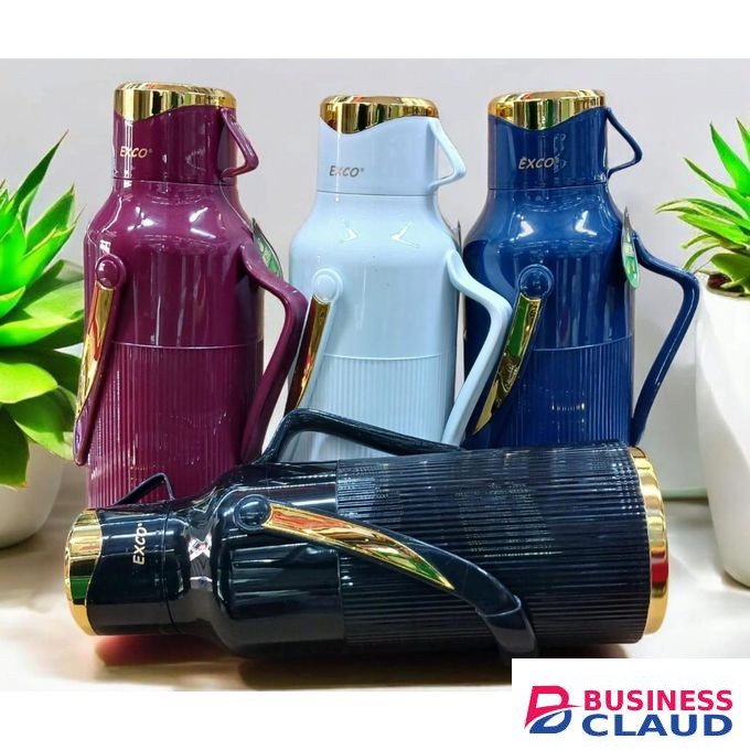 3.2 Litres Exco Flask Premium Hot & Cold Vacuum Insulated Stainless Steel Household Thermos for Long-Lasting Temperature Retention, Travel, Office, Outdoor Use – Durable, Leakproof, Large Capacity