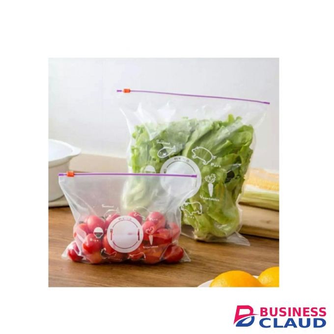 1KG REUSABLE ZIPLOCK FRIDGE PACKAGING BAGS
