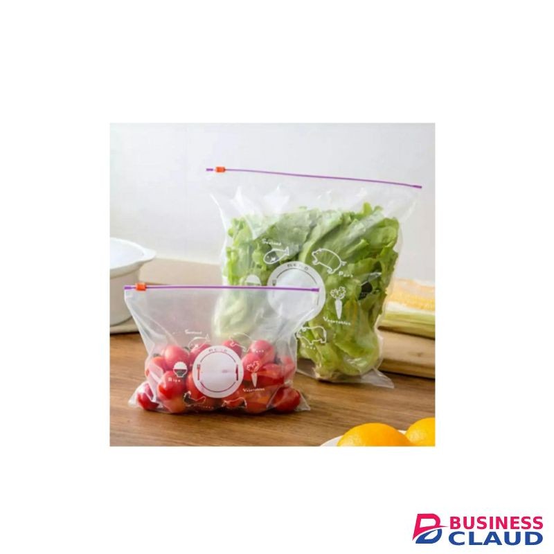 1KG REUSABLE ZIPLOCK FRIDGE PACKAGING BAGS