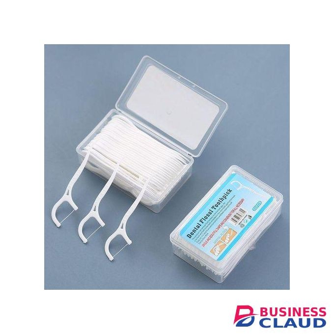 Dental Floss Pick Toothpick -50pcs