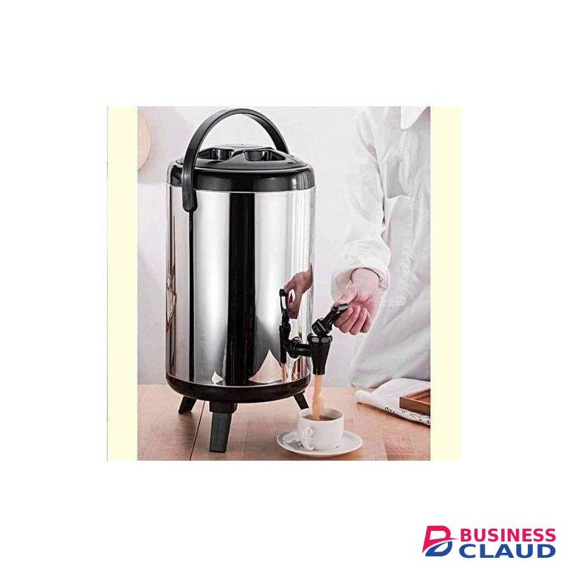 9.5 Litres tea urn + FREE Mother's Day Gift. 1 Tap Stainless Steel