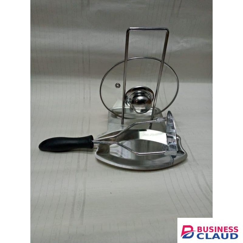 Stainless Steel Kitchen Spoon Pan Pot Holder