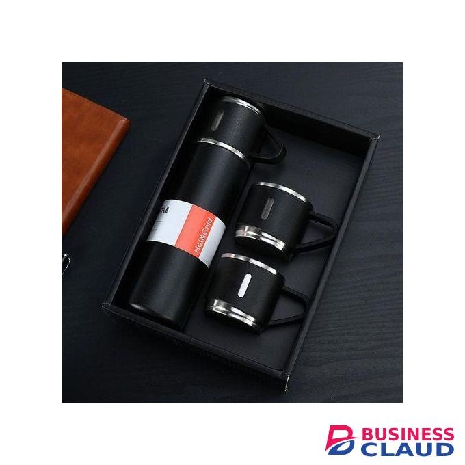 Creative Thermo Cup 500 Ml Portable Handle Thermo Bottle For Tea Sus304 Stainless Steel Vacuum Flask Set Travel Insulated Bottle