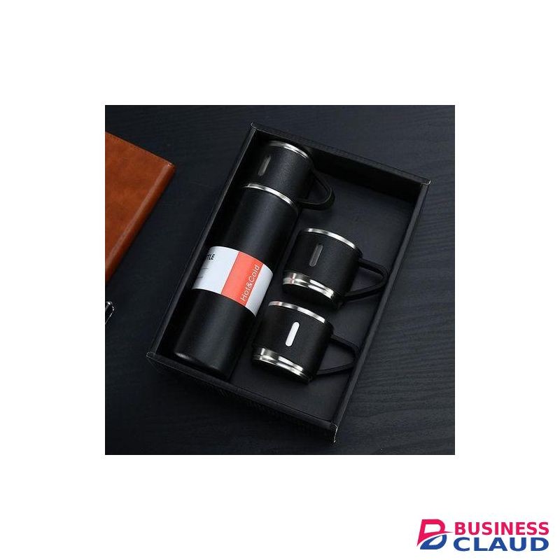 Creative Thermo Cup 500 Ml Portable Handle Thermo Bottle For Tea Sus304 Stainless Steel Vacuum Flask Set Travel Insulated Bottle