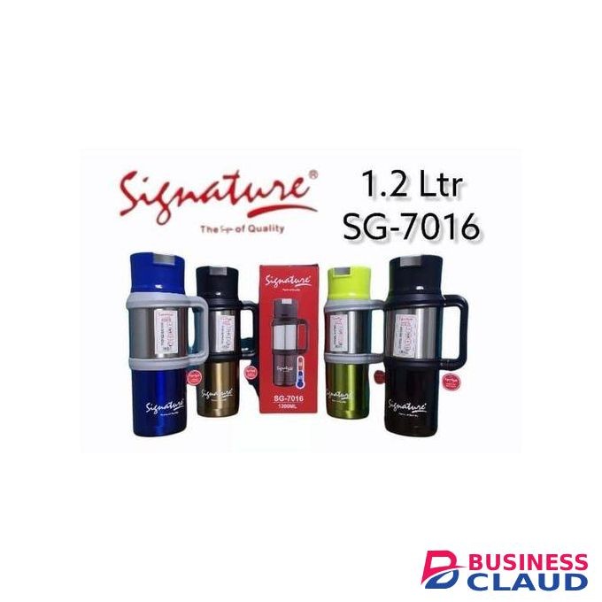 Signature 1200ml Unbreakable Vacuum Thermo Flask - Asbesto Free Original
