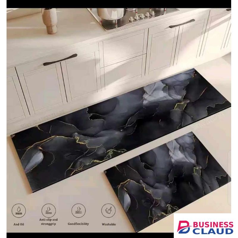 Kitchen Anti-Slip Mats – Durable, Waterproof, Easy-to-Clean Floor Protectors for Home and Office Use – Available in Large (120x40cm) and Medium (60x40cm) Sizes – Premium Comfort for Standing Tasks