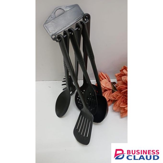6 PC Silicone Serving Spoons