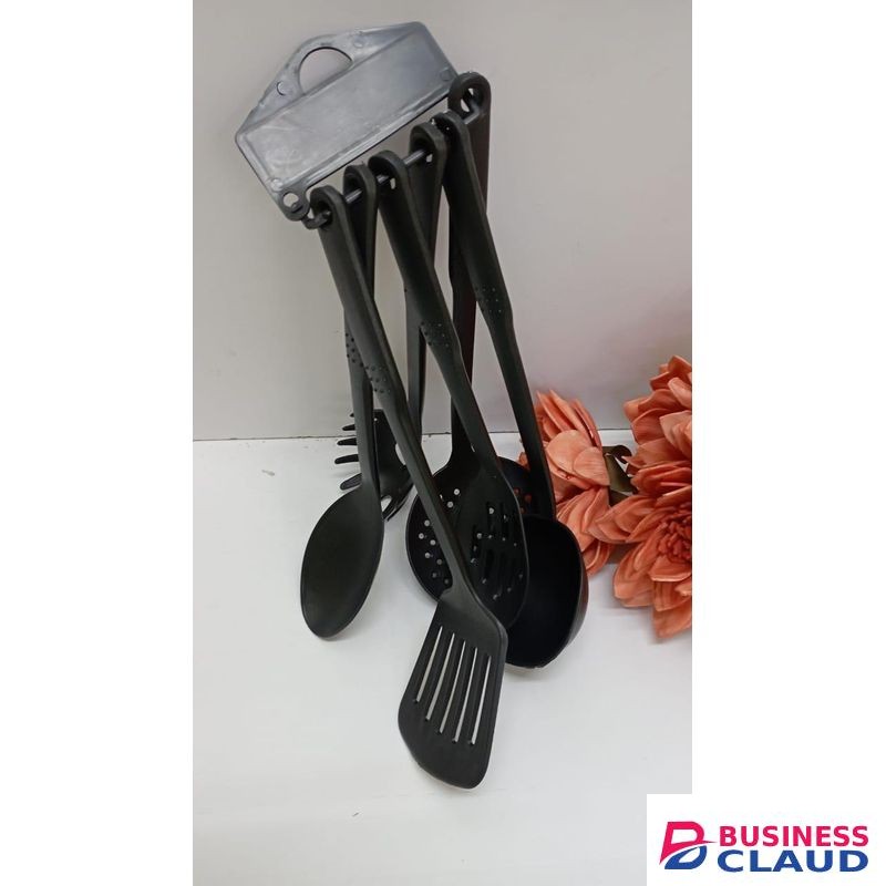 6 PC Silicone Serving Spoons