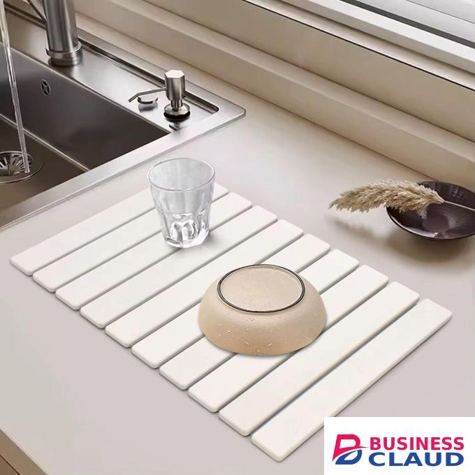 Multifunctional Fast Drying Stone Dish Drying Mat / Insulation Pad / Bath Mat – 60×40cm