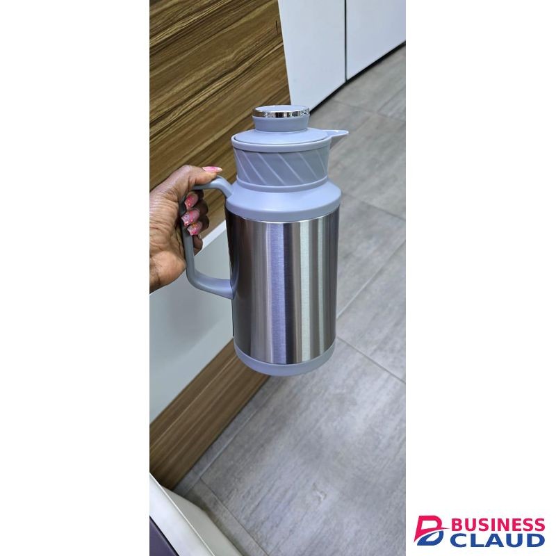Unique 1 Litre Vacuum Flask – Premium Stainless Steel Hot and Cold Water Bottle – Portable Leakproof Thermal Flask for Office Travel Camping and Daily Use