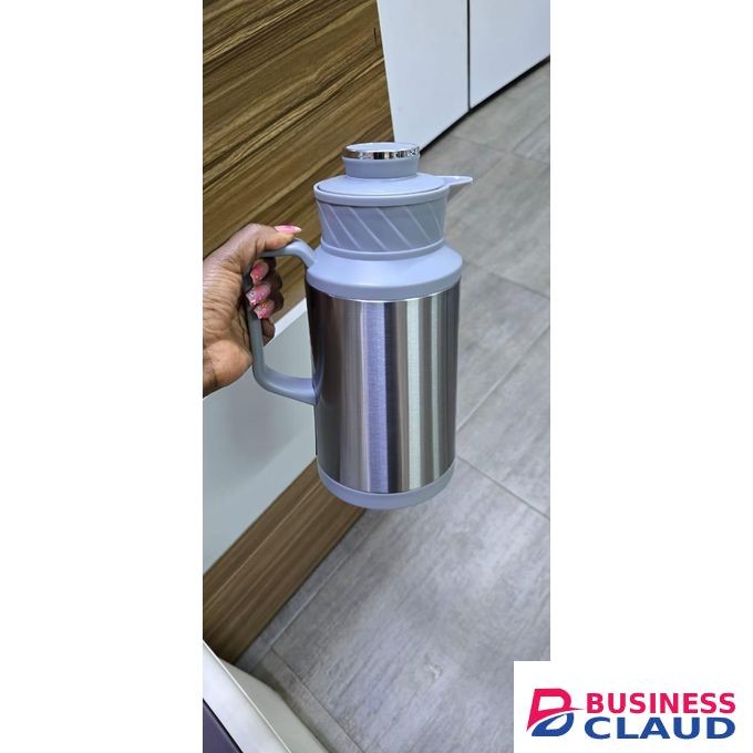 Unique 1 Litre Vacuum Flask – Premium Stainless Steel Hot and Cold Water Bottle – Portable Leakproof Thermal Flask for Office Travel Camping and Daily Use