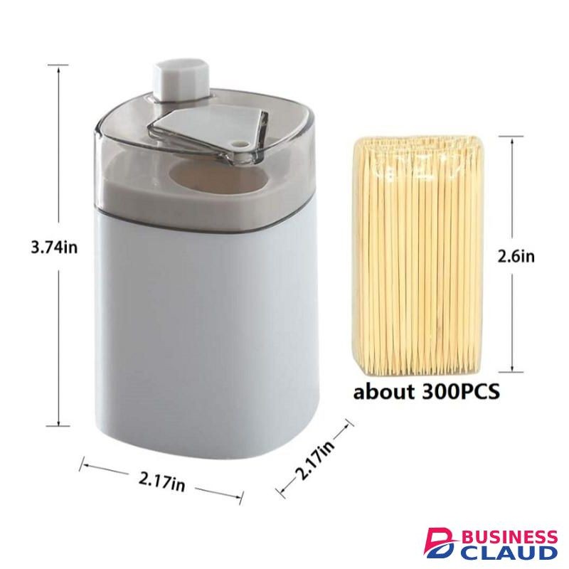 Pop-Up Automatic Toothpick Dispensers holder box for Kitchen, Restaurant