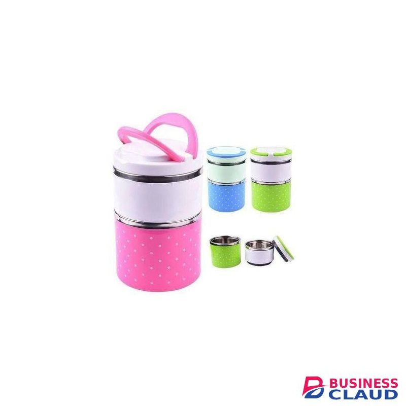 Twin Food Flask With Two Layers