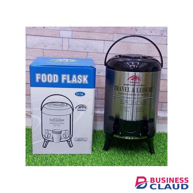 Sundabest Portable Catering Coffee/Tea Urn Food Flask 9.5L