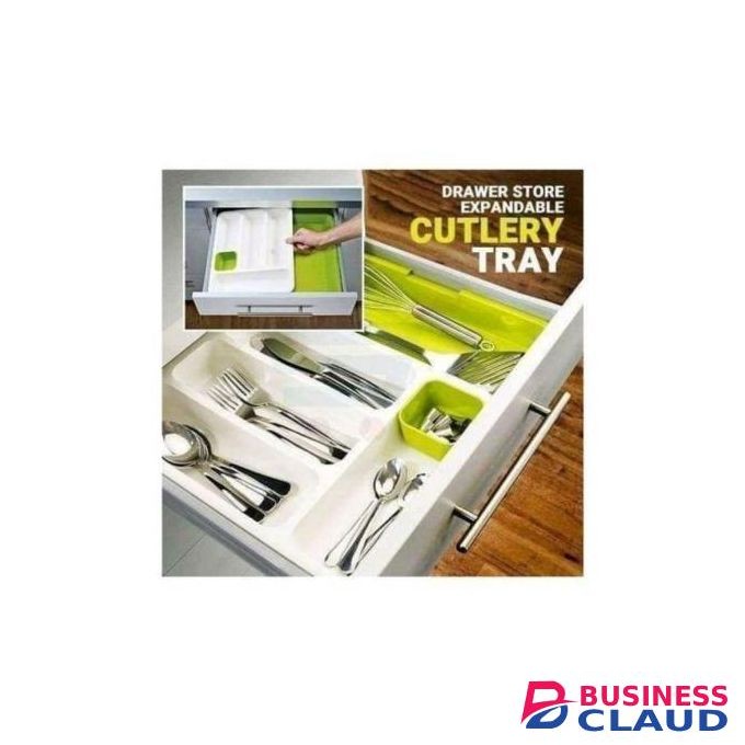 Cutlery Organizer Tray Expandable Drawer