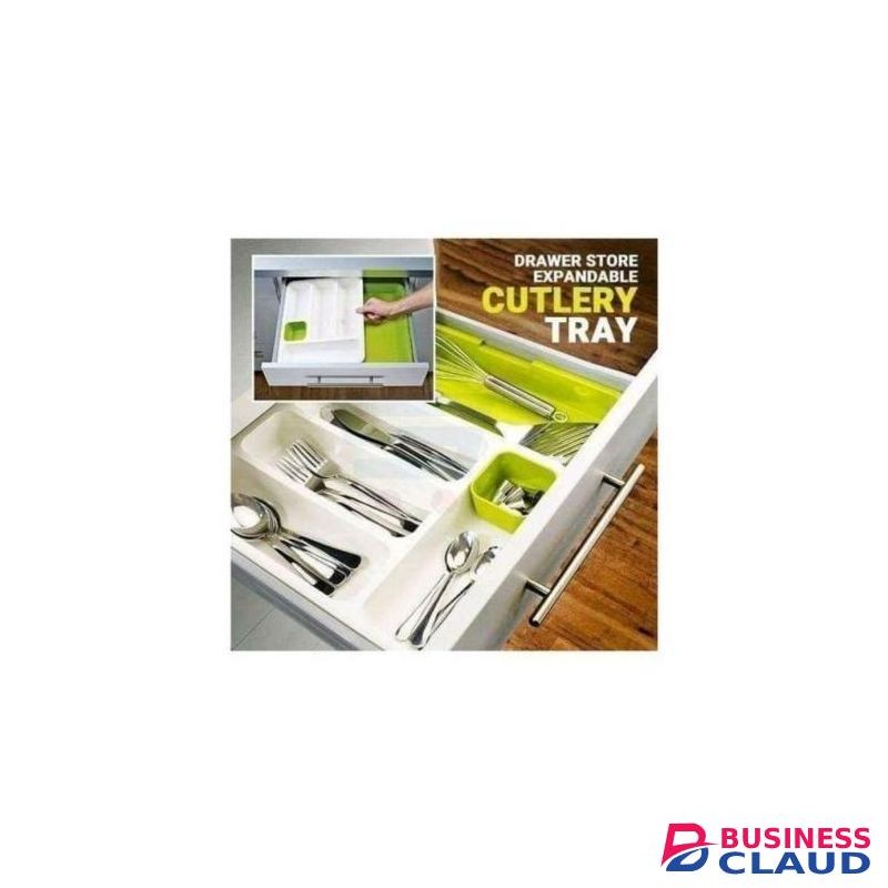Cutlery Organizer Tray Expandable Drawer