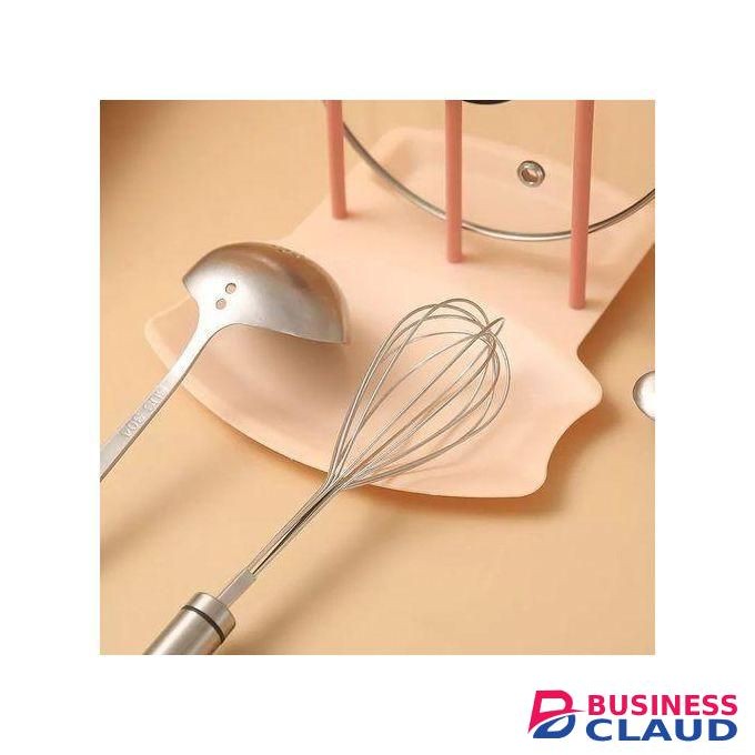Spoon Rest and Pot Lid Holder combo