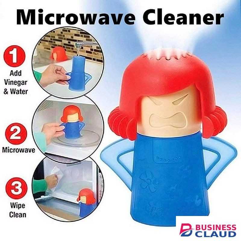 Angry mama Microwave steam cleaner