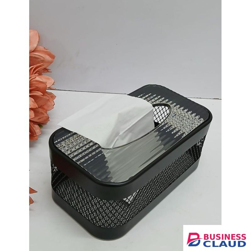 Mesh Napkin Holder / Serviette Holder Box / Tissue Box