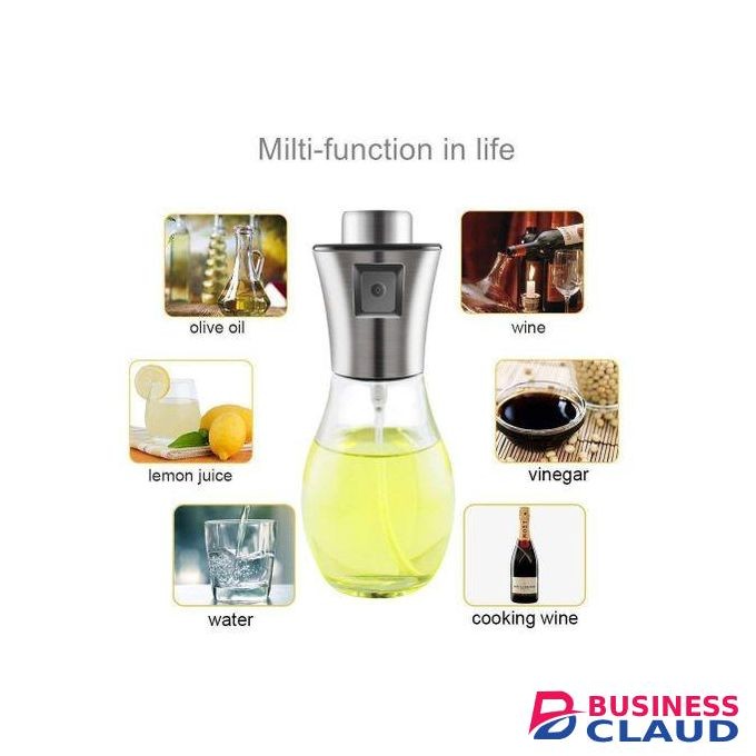 Shapely Water Oil Wine Vinegar Spray +1Funnel
