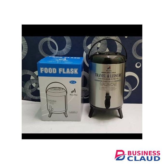 Nice One Stainless Steel Portable Catering Coffee/Tea Urn, 9.5L