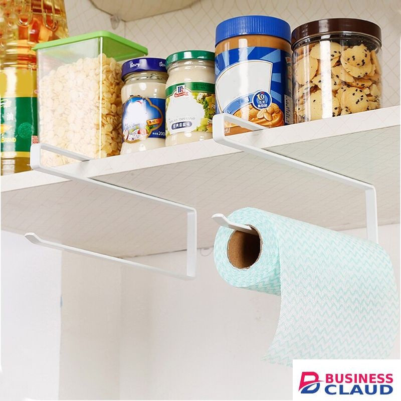 Over The Cabinet Paper Towel Tissue Napkin Storage Holder