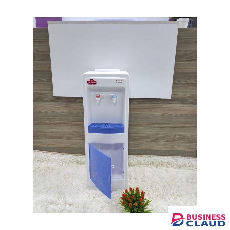 Rashnik Hot And Normal Water Dispenser With Storage Cabinet
