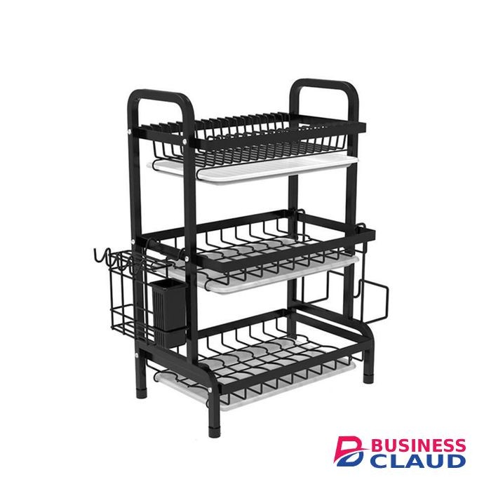 Nex 3 Tier High quality Carbon Steel Dish rack
