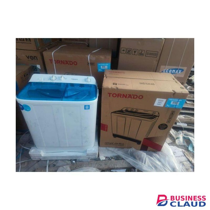 Tornado 10KG TOP LOAD WASH & DRY MACHINE, TWIN TUB, SPIN WASHING AND DRY, SUPERIOR LAUNDRY CARE,