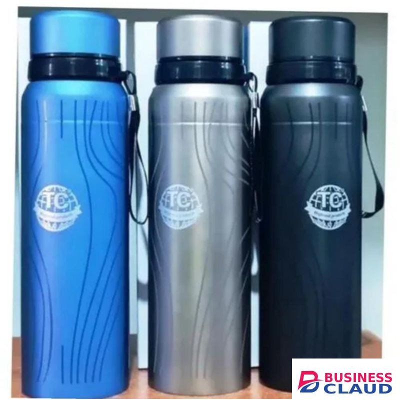 VACUUM FLASK TC - STAINLESS STEEL, HOT FLASK - 1 litre.