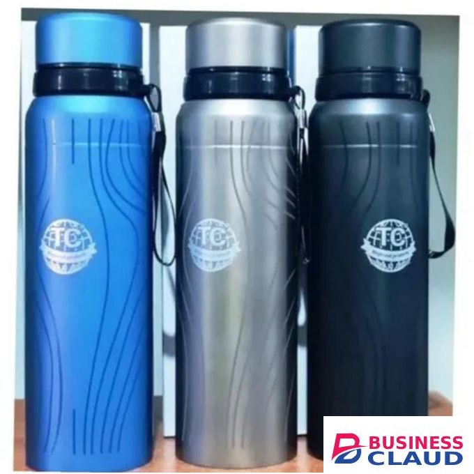 VACUUM FLASK TC - STAINLESS STEEL, HOT FLASK - 1 litre.