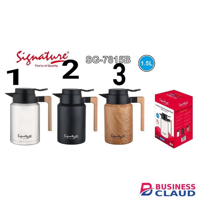 Signature 1.5L Elegant Unbreakable Vacuum Flasks With Long Handle