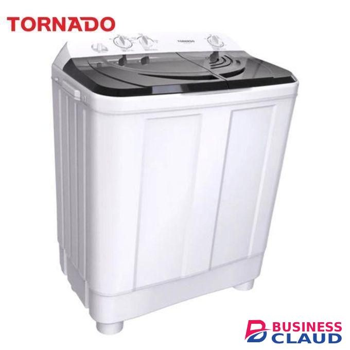 Tornado 10KG TOP LOAD WASH & DRY MACHINE, TWIN TUB, SPIN WASHING AND DRY, SUPERIOR LAUNDRY CARE, 3 YEARS WARRANTY