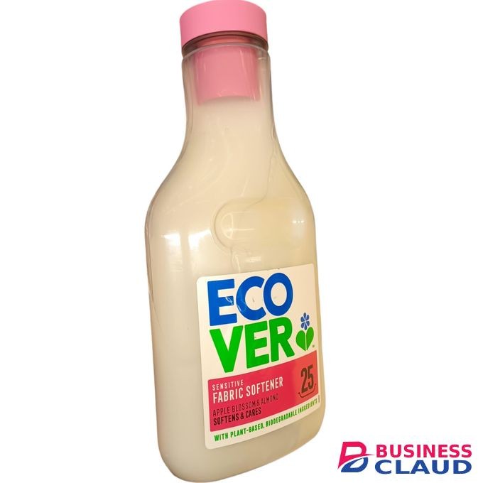 Ecover SENSITIVE FABRIC SOFTENER Apple Blossom & Almond SOFTENS CARES With Plant Based Biodegradable Ingredients nk
