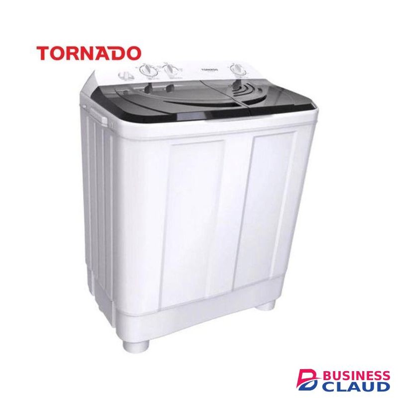 Tornado 12KG TOP LOAD WASH & DRY MACHINE, TWIN TUB, SPIN WASHING AND DRY, SUPERIOR LAUNDRY CARE, 3 YEARS WARRANTY TWH-Z12DNE