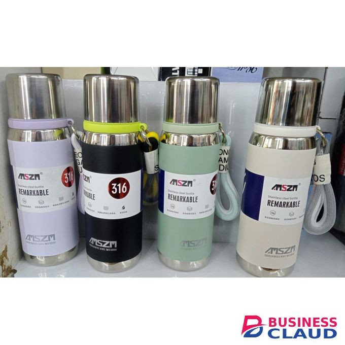 Vacuum Flask Bottle 1000ml – Stainless Steel Insulated Thermos for Hot and Cold Drinks, Portable, Leak-Proof, Durable, Travel-Friendly Beverage Container