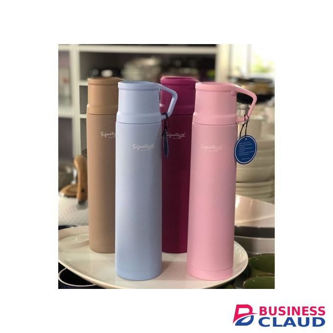 Signature 1L Inner Stainless Steel Unbreakable Bottle Flask.